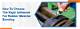 How to Mix Adhesive & Rubber Crumbs