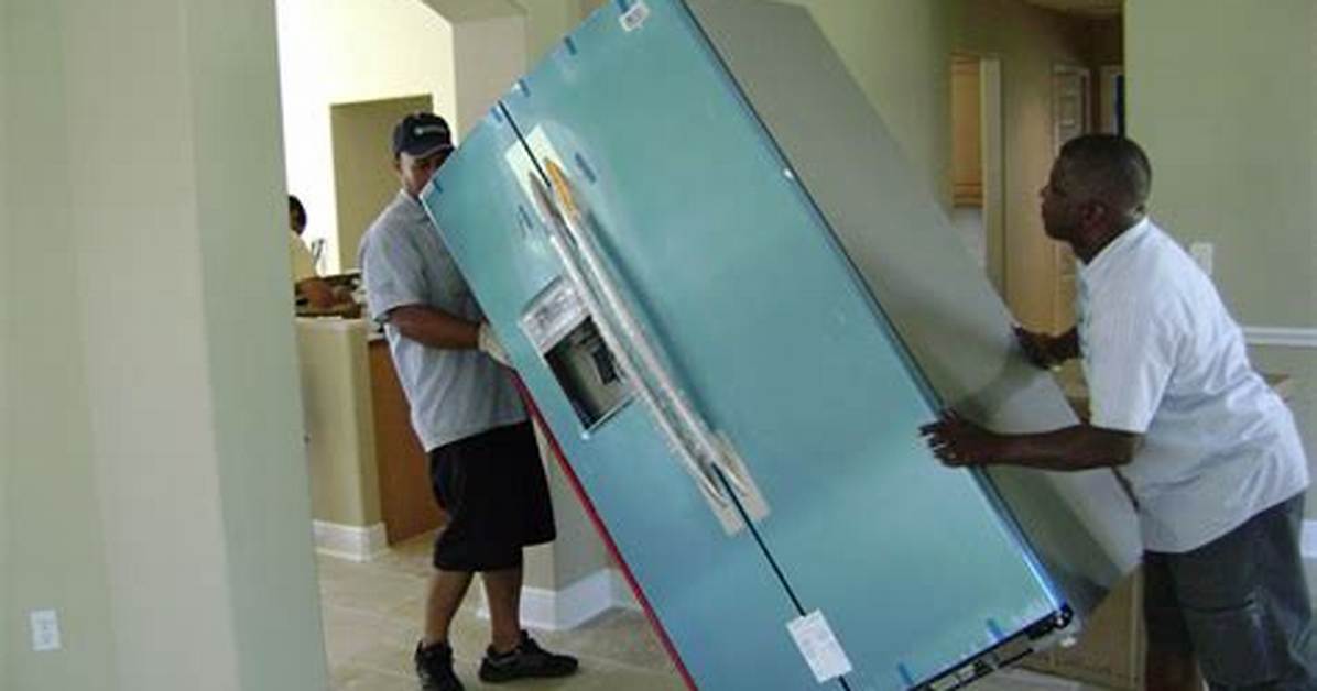 How to Move a Refrigerator Through A