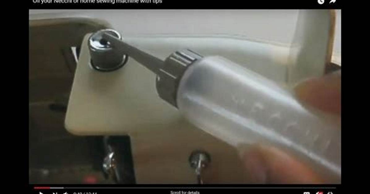 How to Oil a Necchi