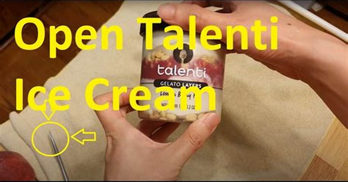How to Open a Talenti Gelato a Comprehensive Guide For