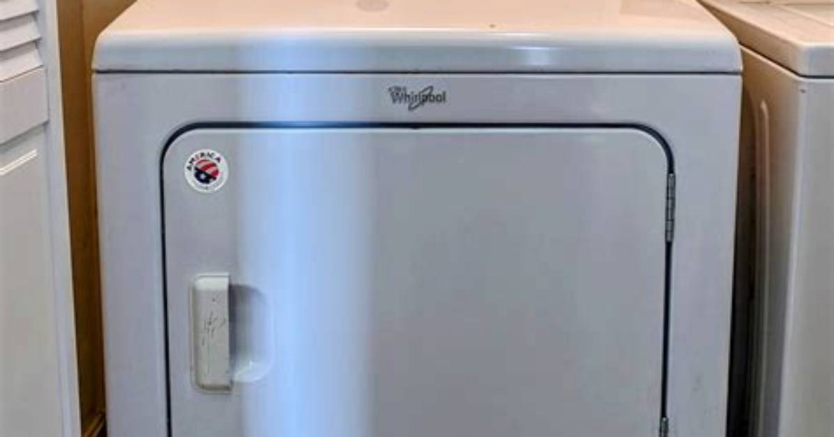 How to Open a Whirlpool Cabrio