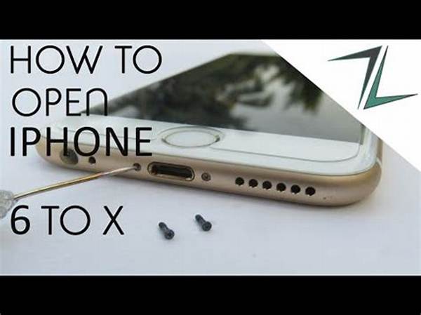 How to Open Iphone 6