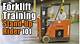 How to Operate a Stand up Forklift