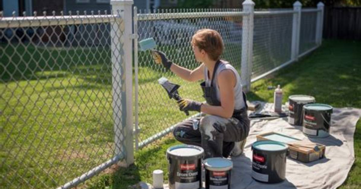 How to Paint a Chain Link