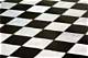 How to Paint a Checker Board Black and White Room