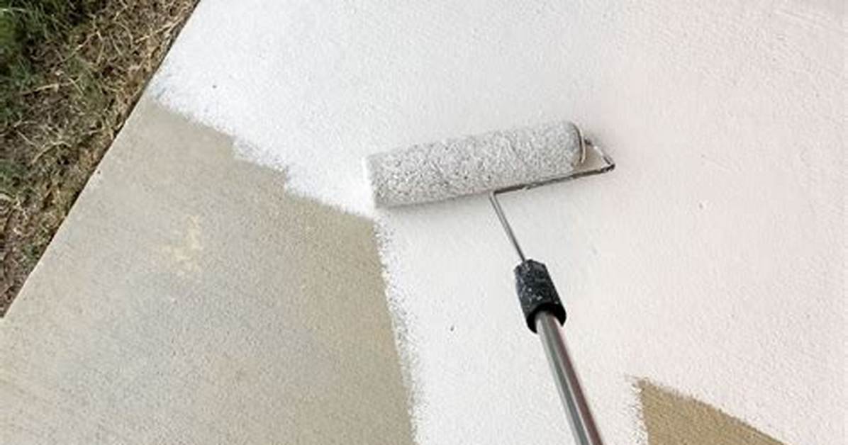 How to Paint a Concrete