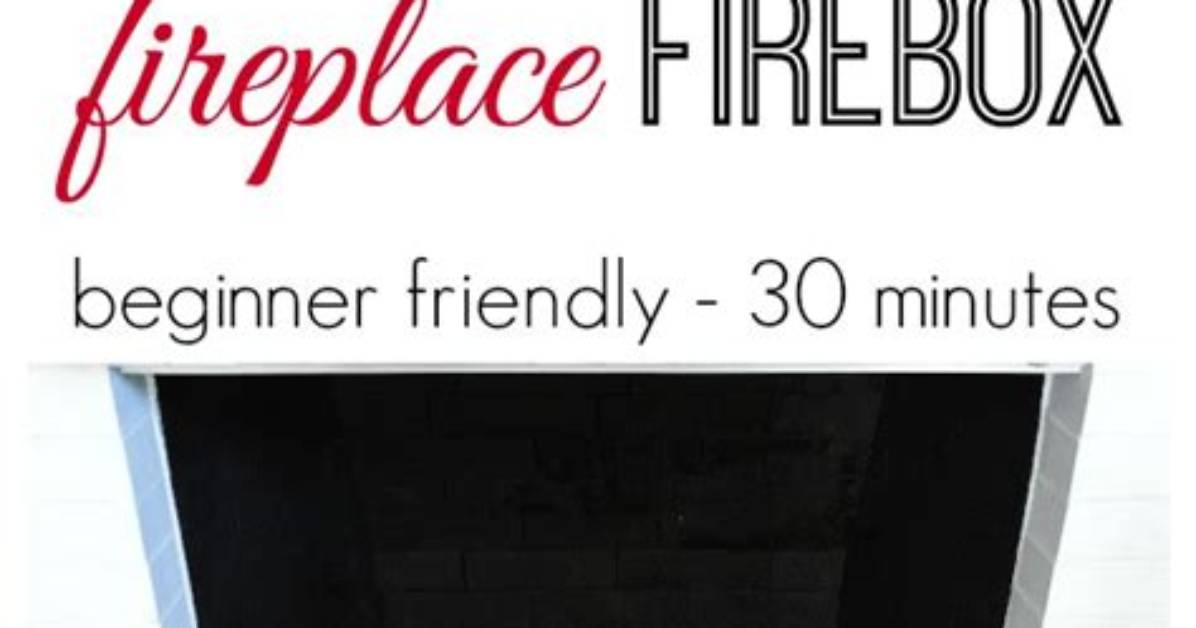 How to Paint a Firebox