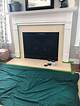 How to Paint a Fireplace Surround
