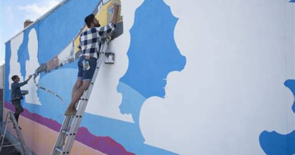 How to Paint a Mural On
