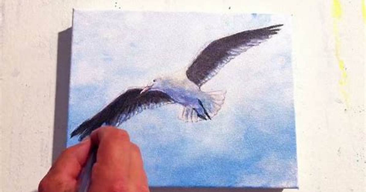 How to Paint a Seagull