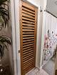 How to Paint a Slatted Closet Door