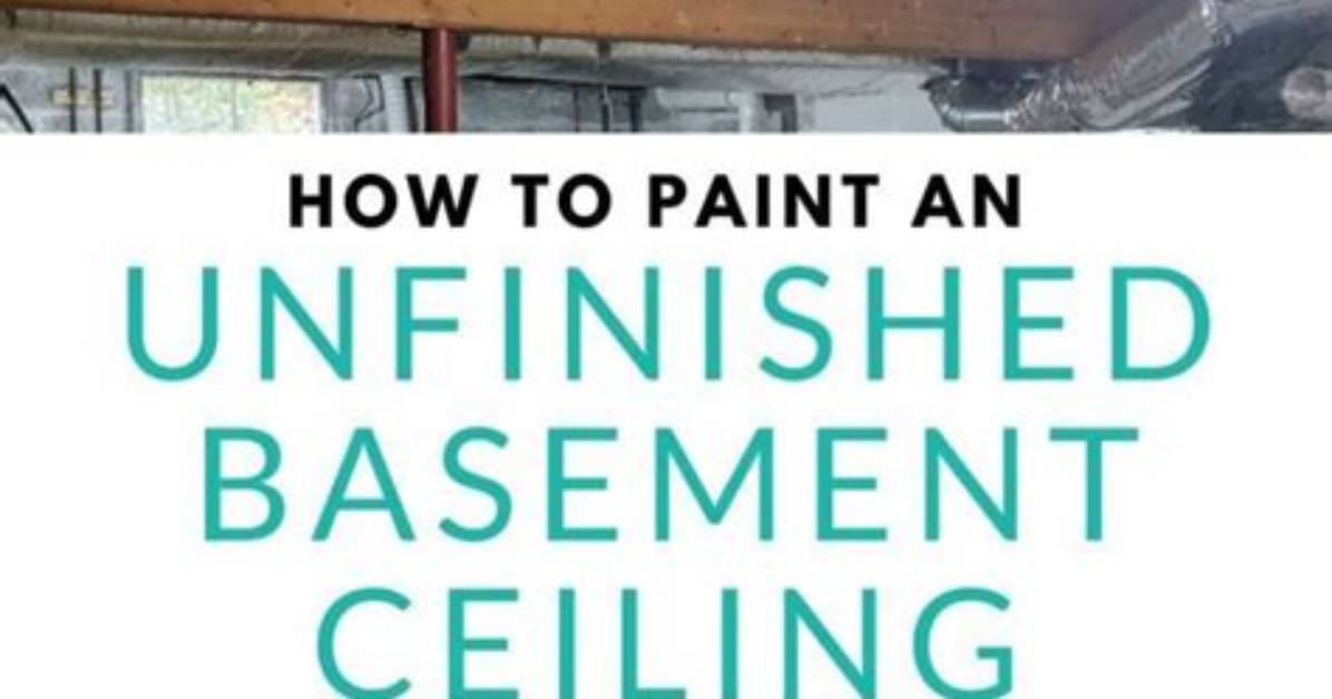 How to Paint Basement Water Pipes on the Ceiling