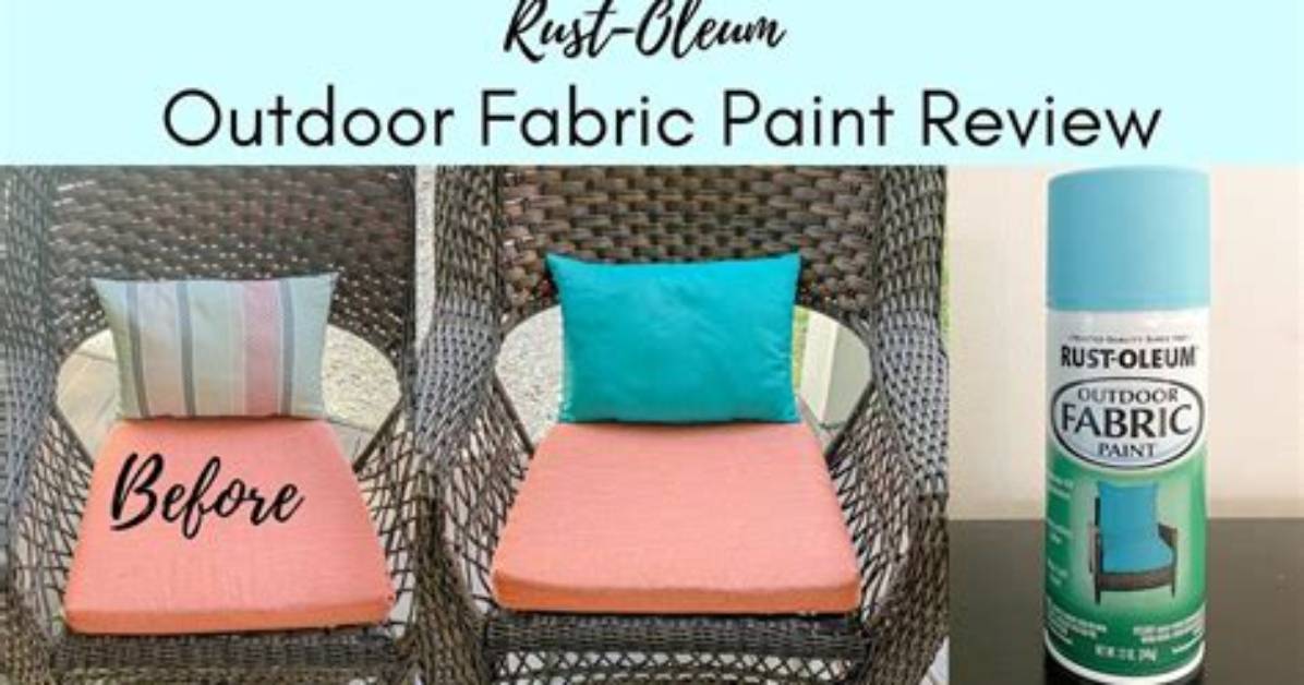 How to Paint Fabric for Outdoor Use