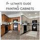 How to Paint Kitchen Cabinets to Fill in the Grooves