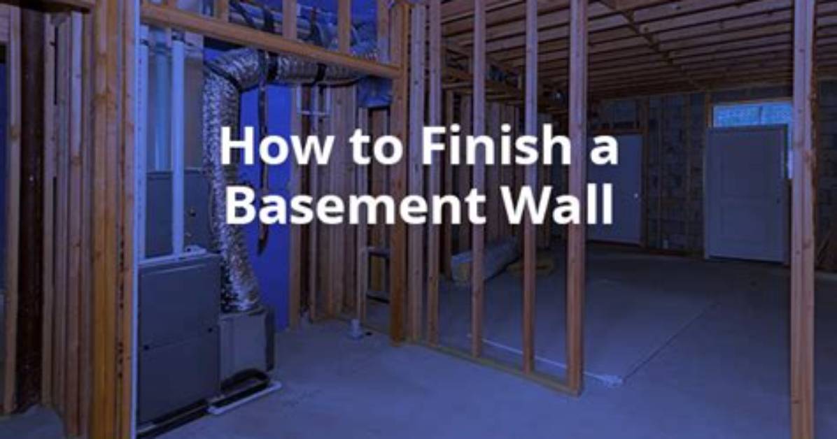 How to Prepare Basement Walls For