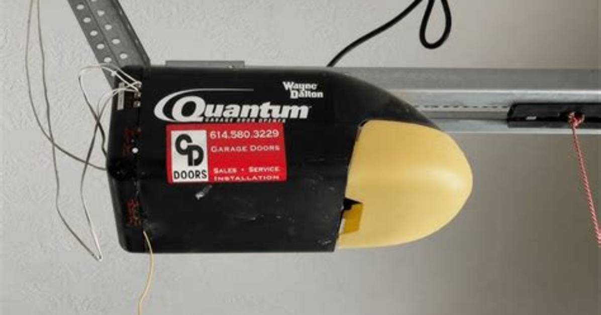 How to Program a Quantum Garage Door Model
