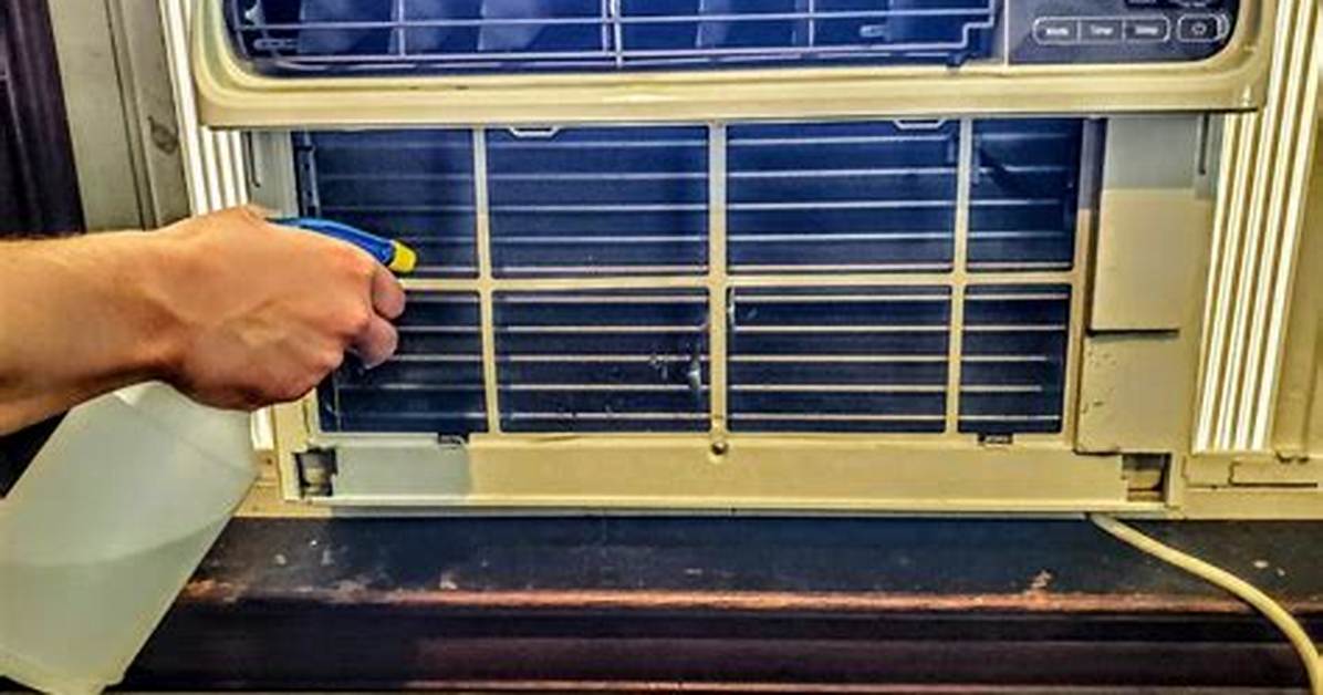 How to Properly Clean Your Window Air Conditioner