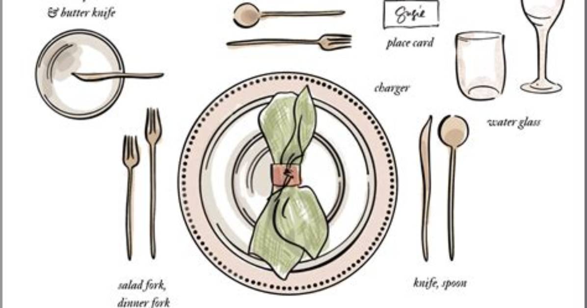 How to Properly Set a Table with Rolled Silverware