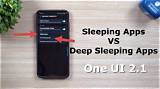 How to Put Apps in Deep Sleep on Samsung Devices