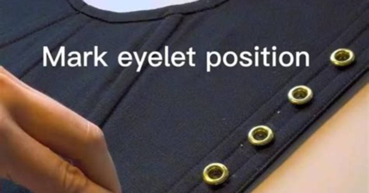 How to Put in Eyelets Without Tool?