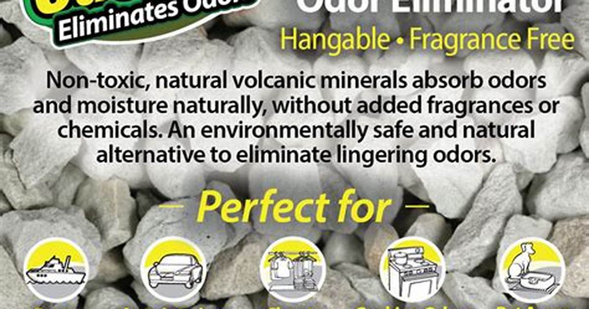 How to Reactivate Volcano Rocks for Odor Control