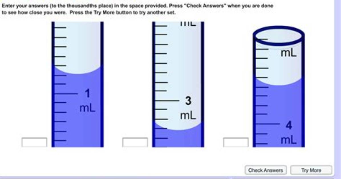 How to Read a Graduated Cylinder on a Flat Surface