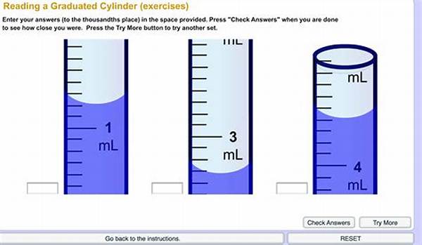 How to Read a Graduated Cylinder on a Flat Surface