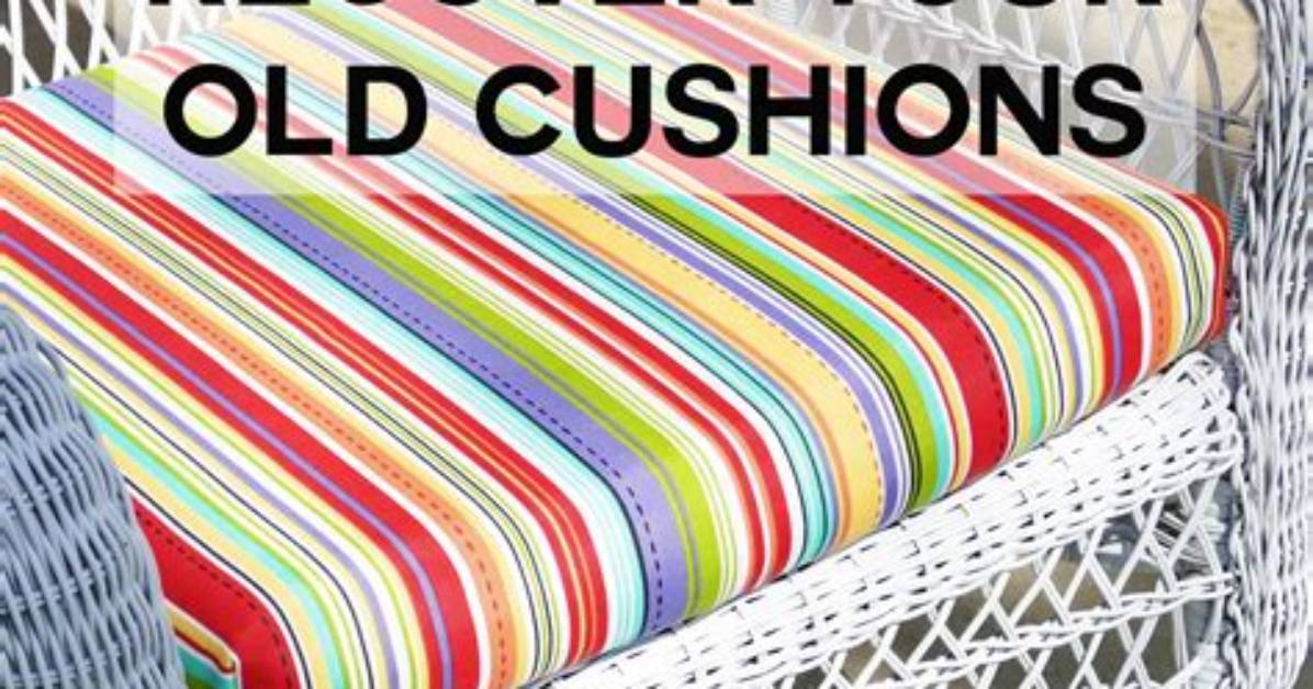 How to Recover the Cushions of a Stork Craft Glider Rocker & Ottoman