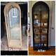 How to Refinish a Wood Curio Cabinet