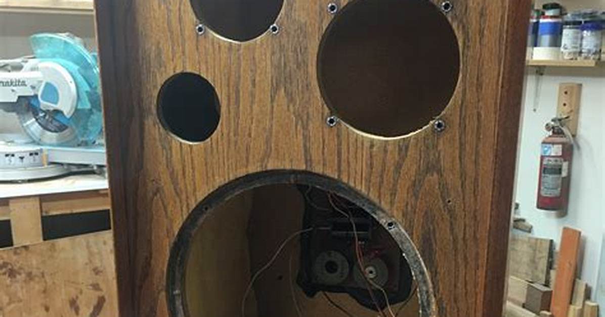 How to Refinish Speaker