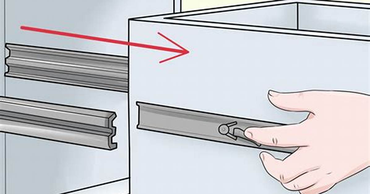 How to Remove a Drawer from a Electrolux