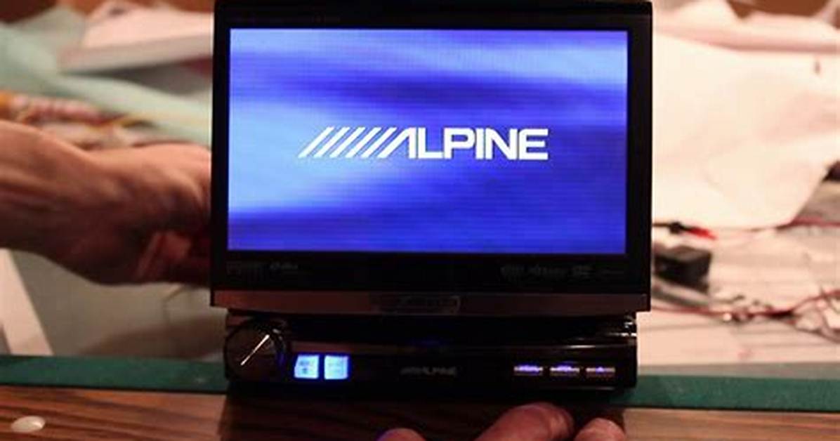 How to Remove an Alpine Cd