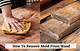 How to Remove Black Mildew from Wood Window Sills