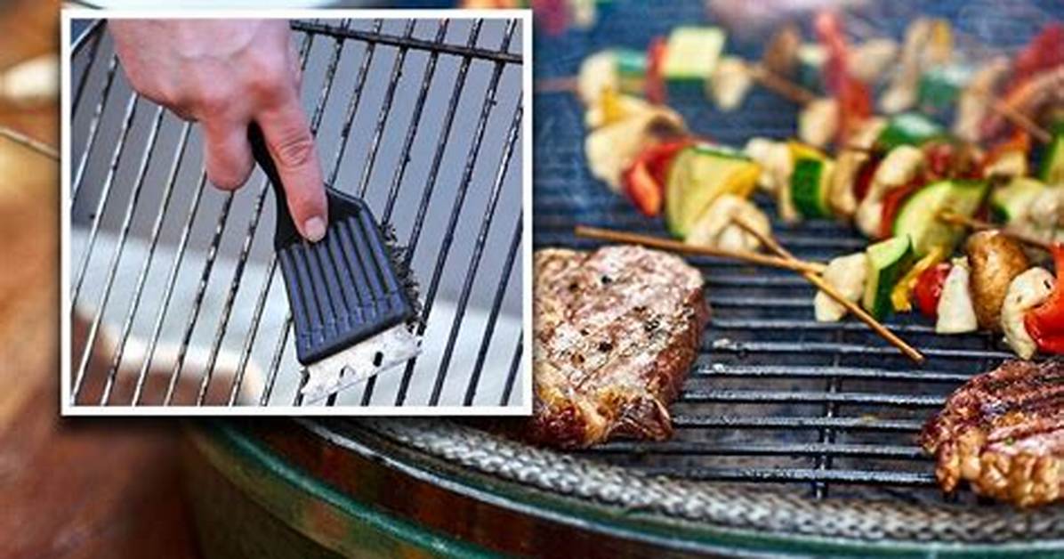 How to Remove Burnt Barbecue