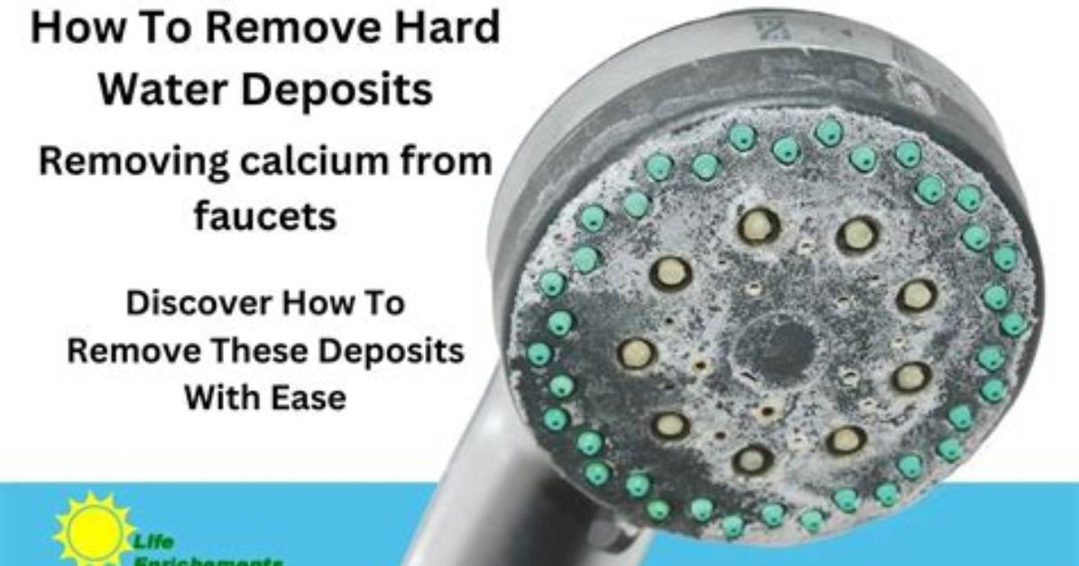 How to Remove Calcium Deposits From