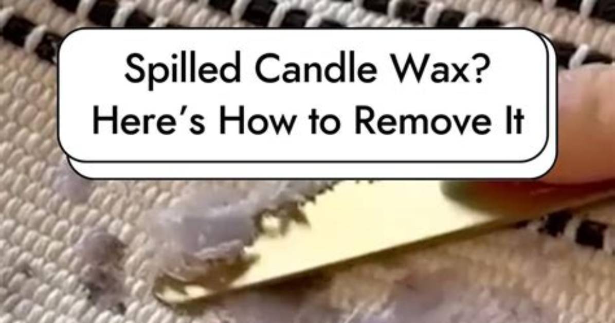 How to Remove Candle Wax from 100