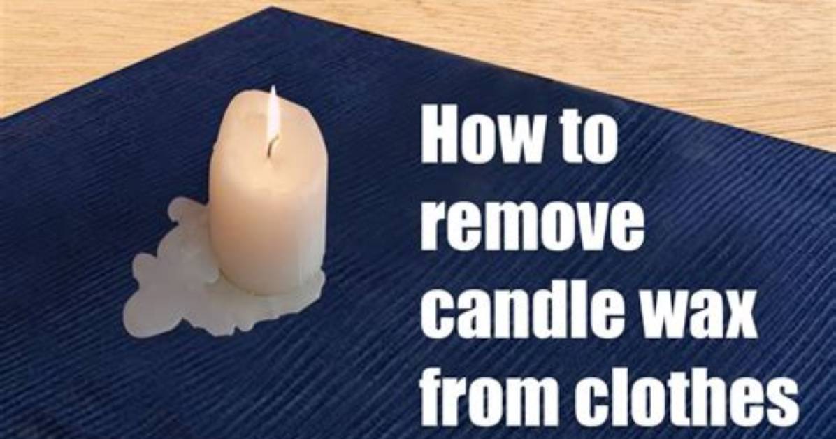 How to Remove Candle Wax from a Wood