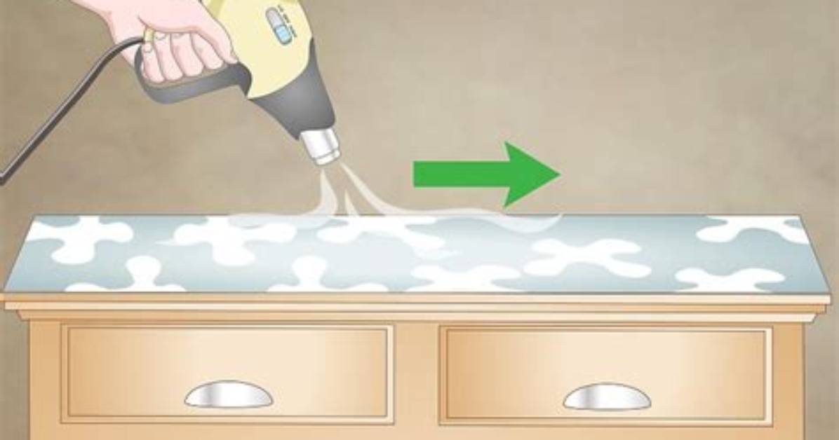 How to Remove Contact Paper From