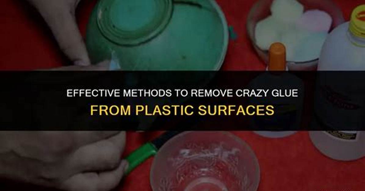 How to Remove Crazy Glue
