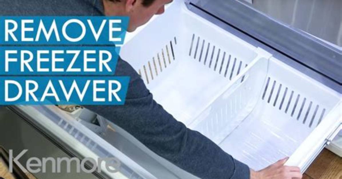 How to Remove Drawers in a Kenmore Elite