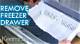 How to Remove Drawers in a Kenmore Elite Refrigerator