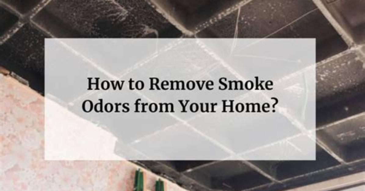 How to Remove Heavy Smoke Odor from Dry Clean Only