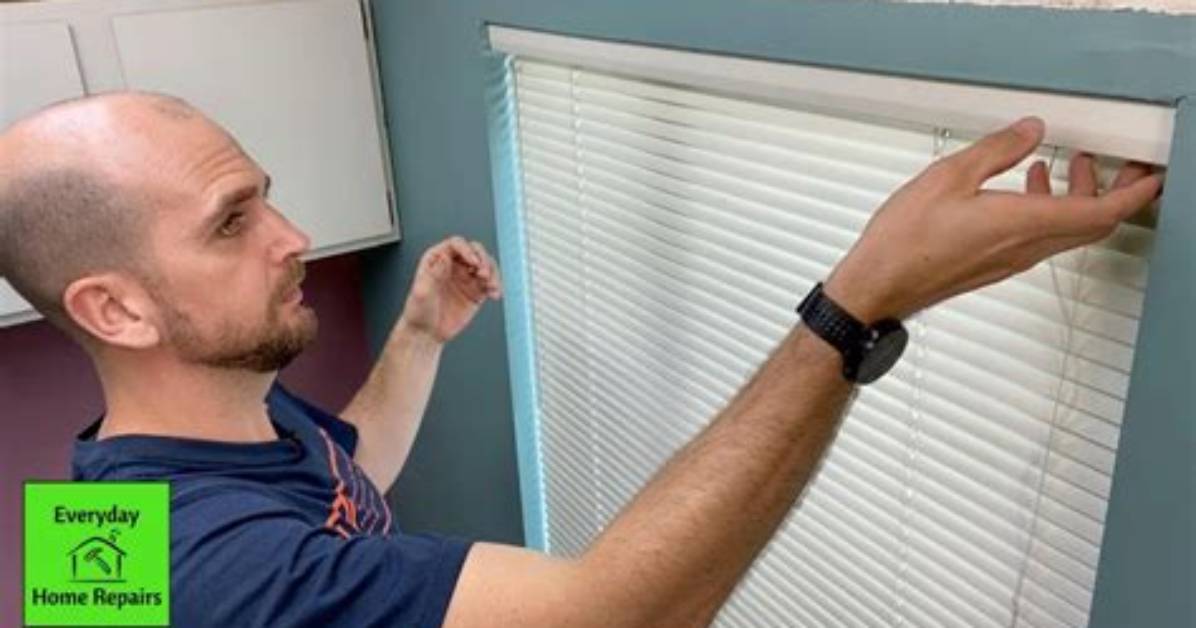 How to Remove Levolor Shades
