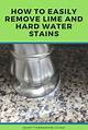 How to Remove Lime from Water