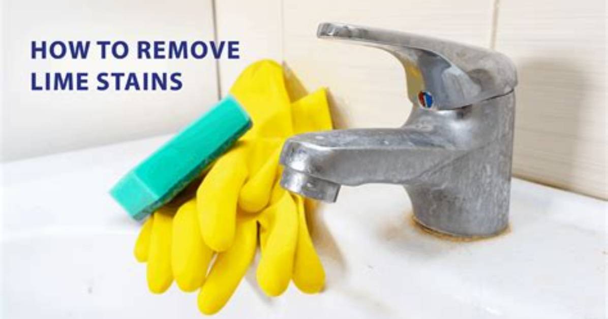 How to Remove Lime From