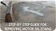 How to Remove Motor Oil Stains from Car Floor Mats