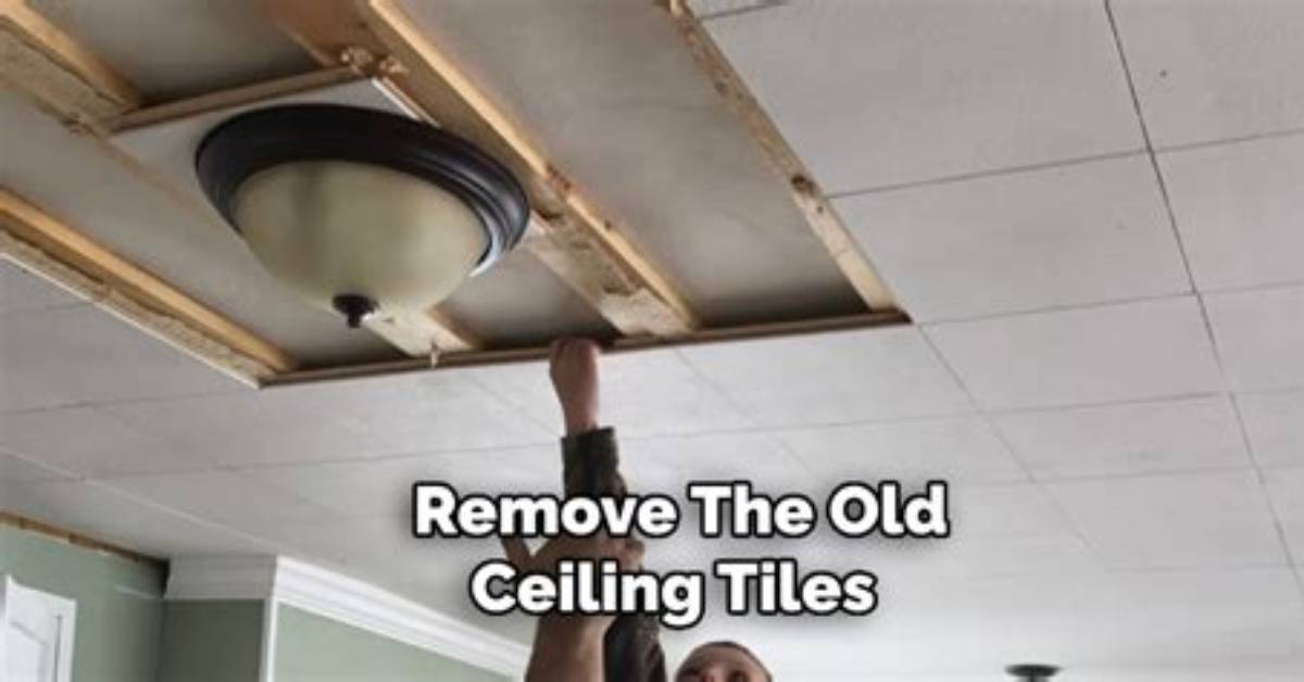 How to Remove Old Ceiling