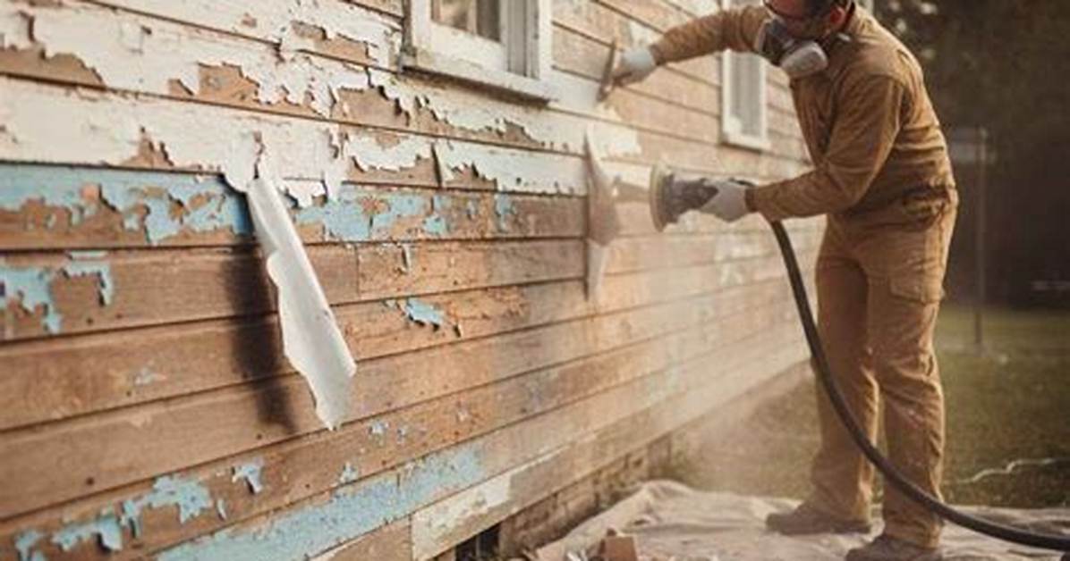 How to Remove Paint from Outside
