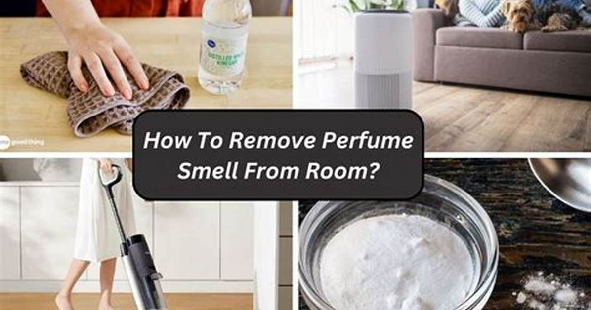 How to Remove Perfume From