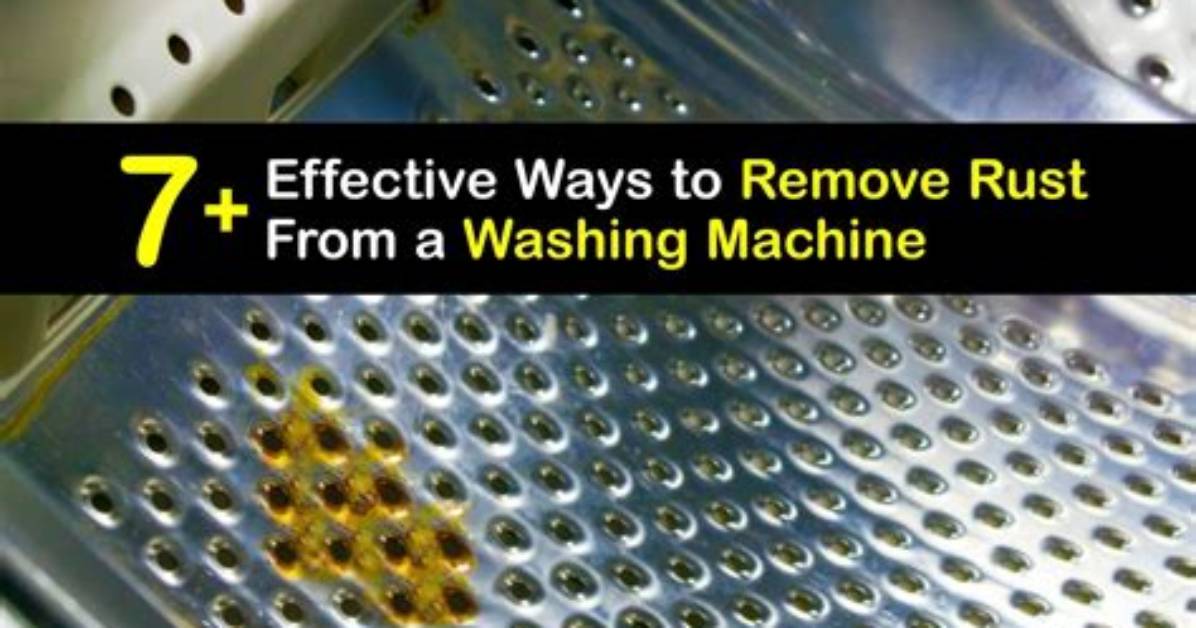 How to Remove Rust from a Washer Tub